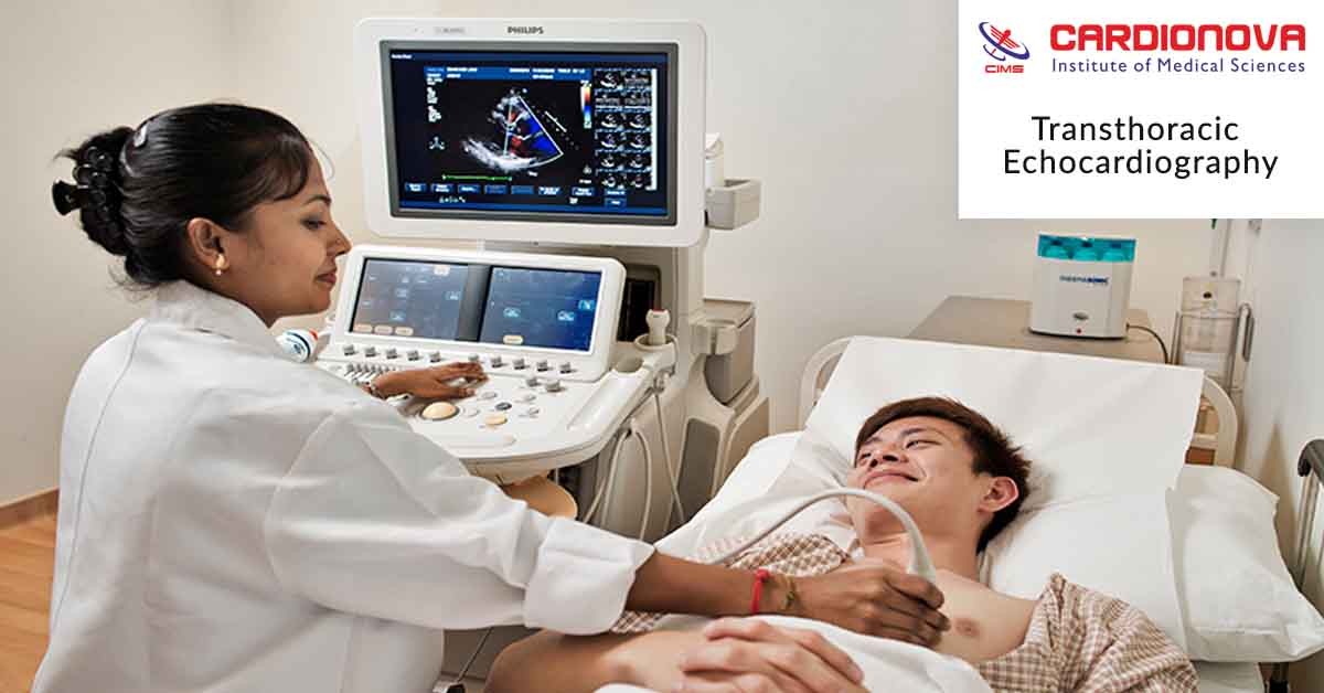 What is transthoracic echocardiography?